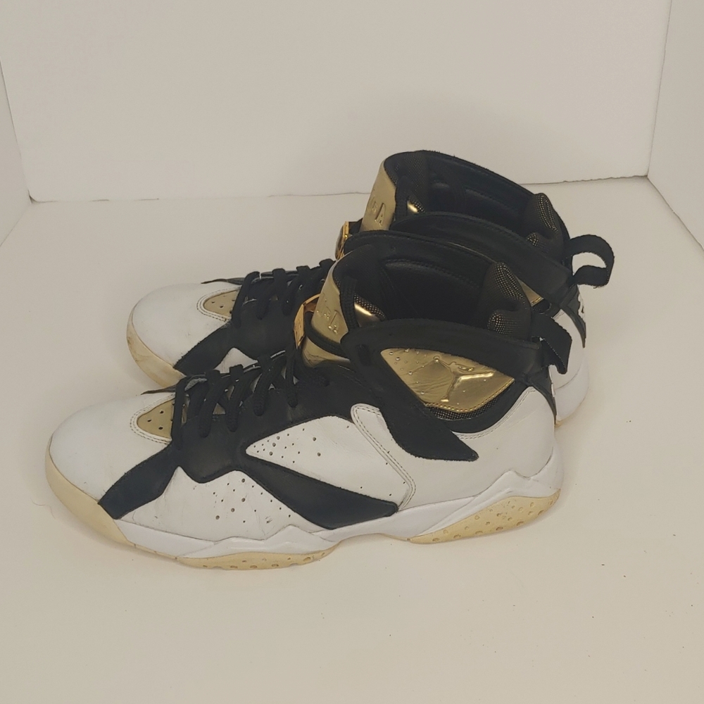 Rare Nike Air Jordan 7 retro Champagne Championship basketball shoes size 10.5